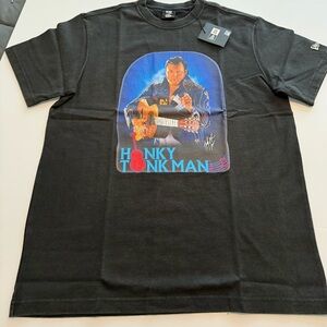 NWT New Era Men’s WWF Honky Tonk Man T-Shirt, Size Medium